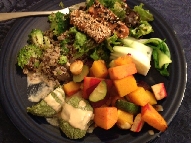 The final (and delicious) product of our labour loaded with Calcium! CalciYUM cooking class